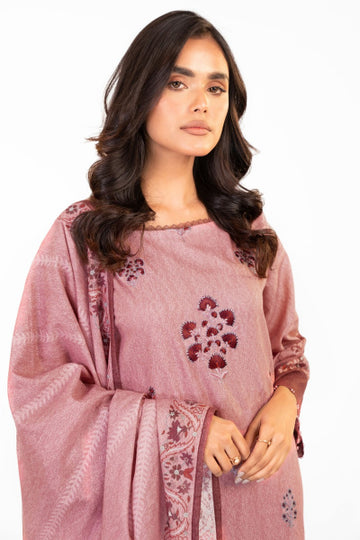 Alkaram FW-12.1-22-Maroon Winter Collection 2022 Online Shopping